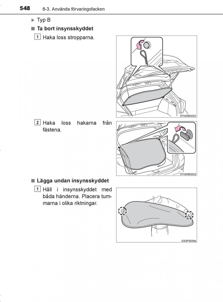 Toyota C HR instruktionsbok / page 548