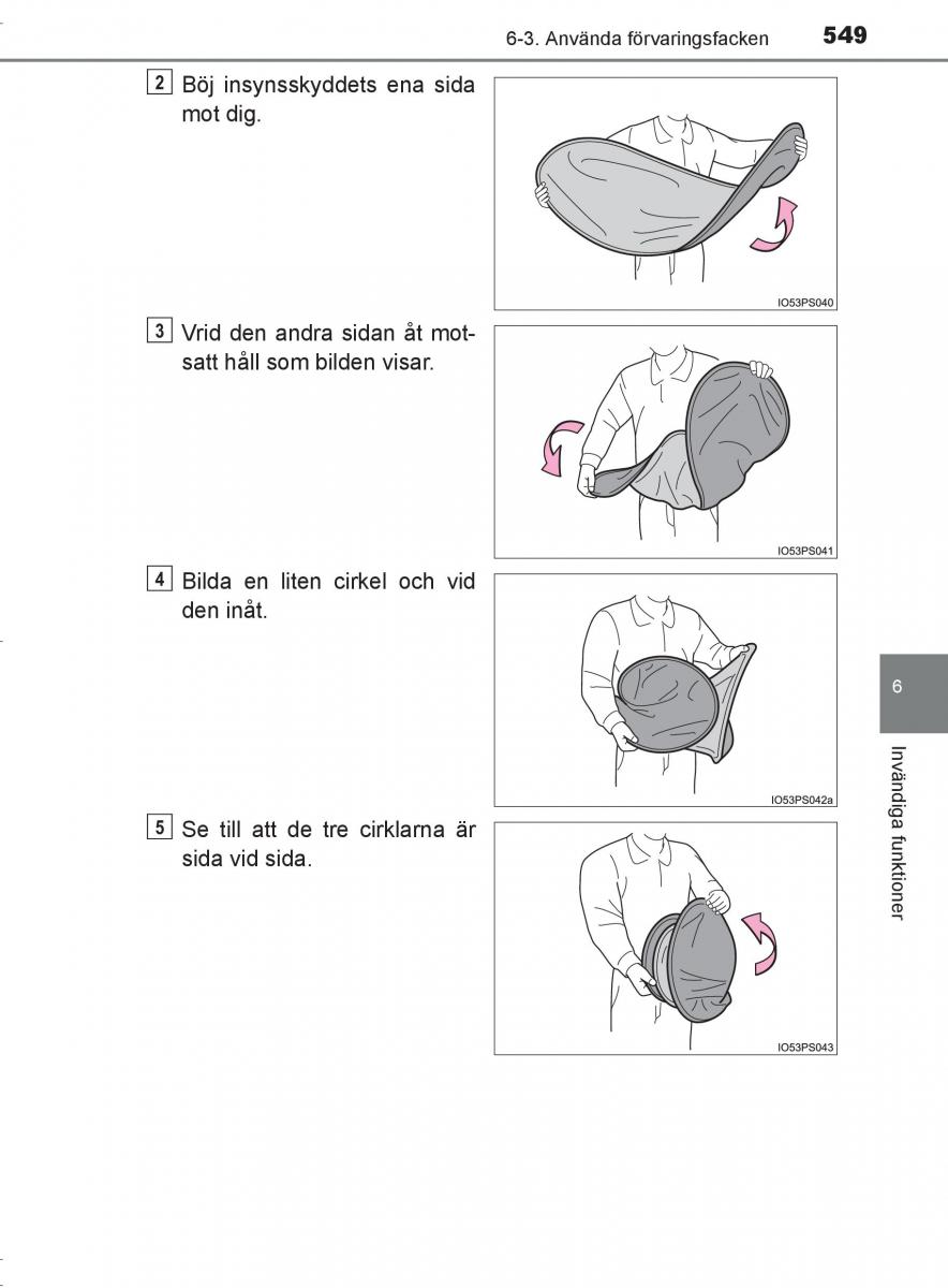 Toyota C HR instruktionsbok / page 549