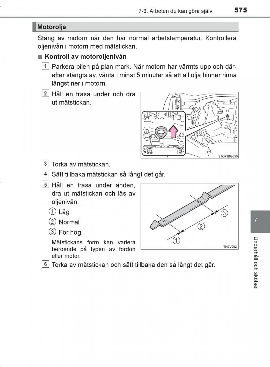 Toyota C HR instruktionsbok / page 575