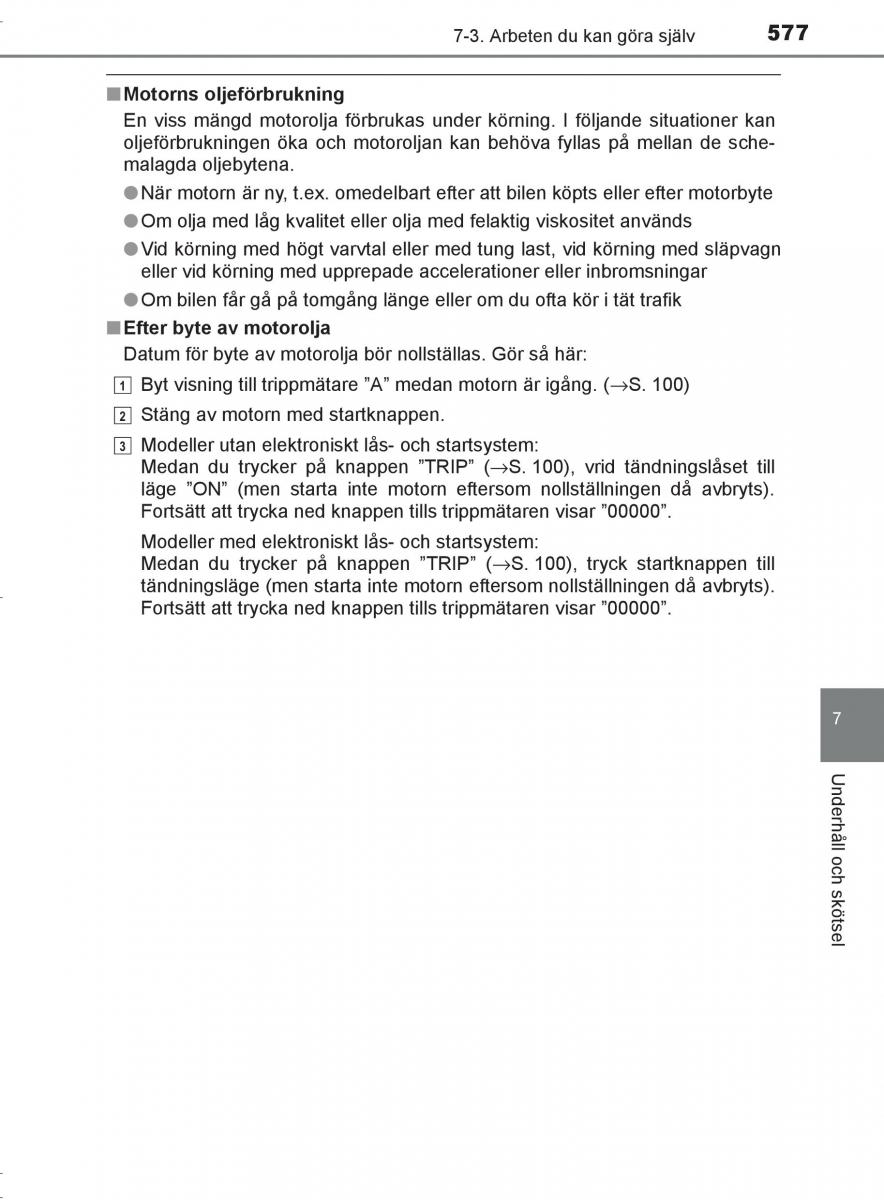 Toyota C HR instruktionsbok / page 577