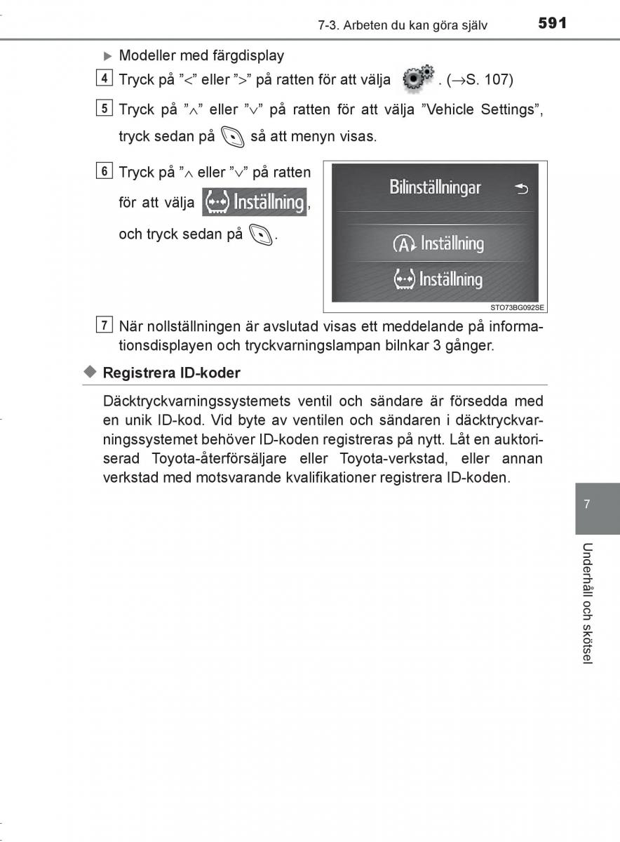 Toyota C HR instruktionsbok / page 591