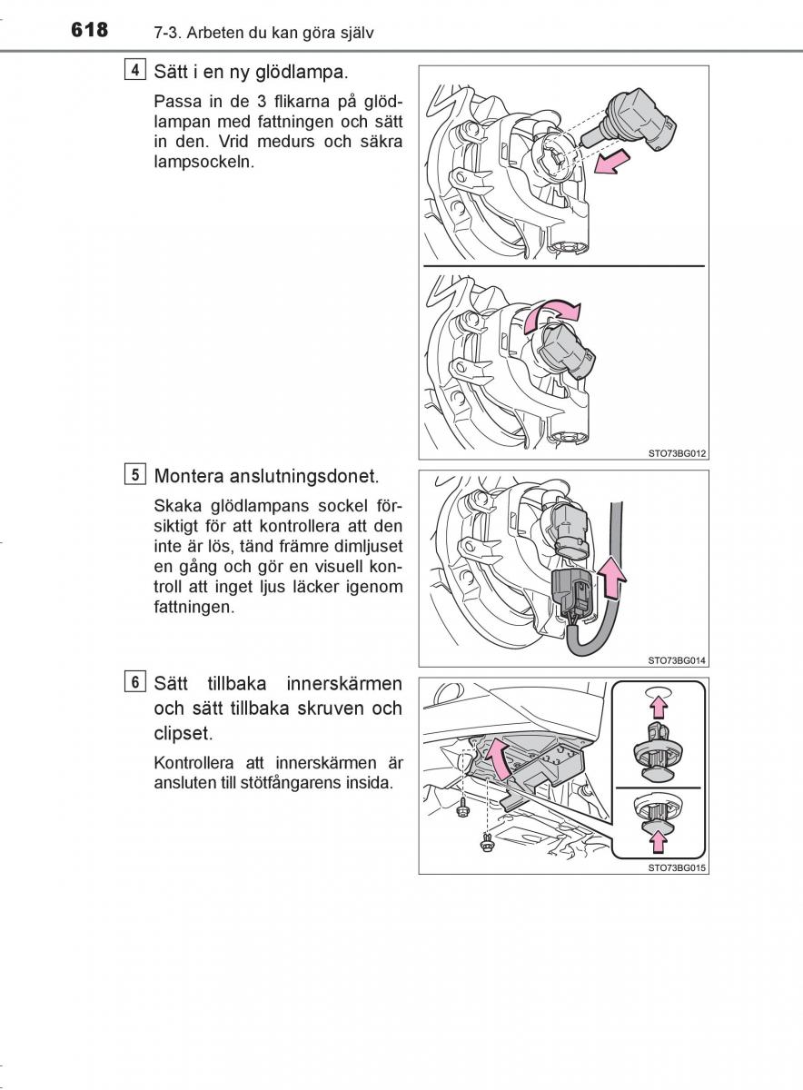 Toyota C HR instruktionsbok / page 618