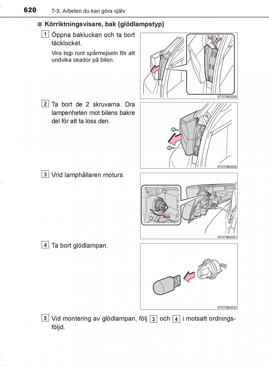 Toyota C HR instruktionsbok / page 620