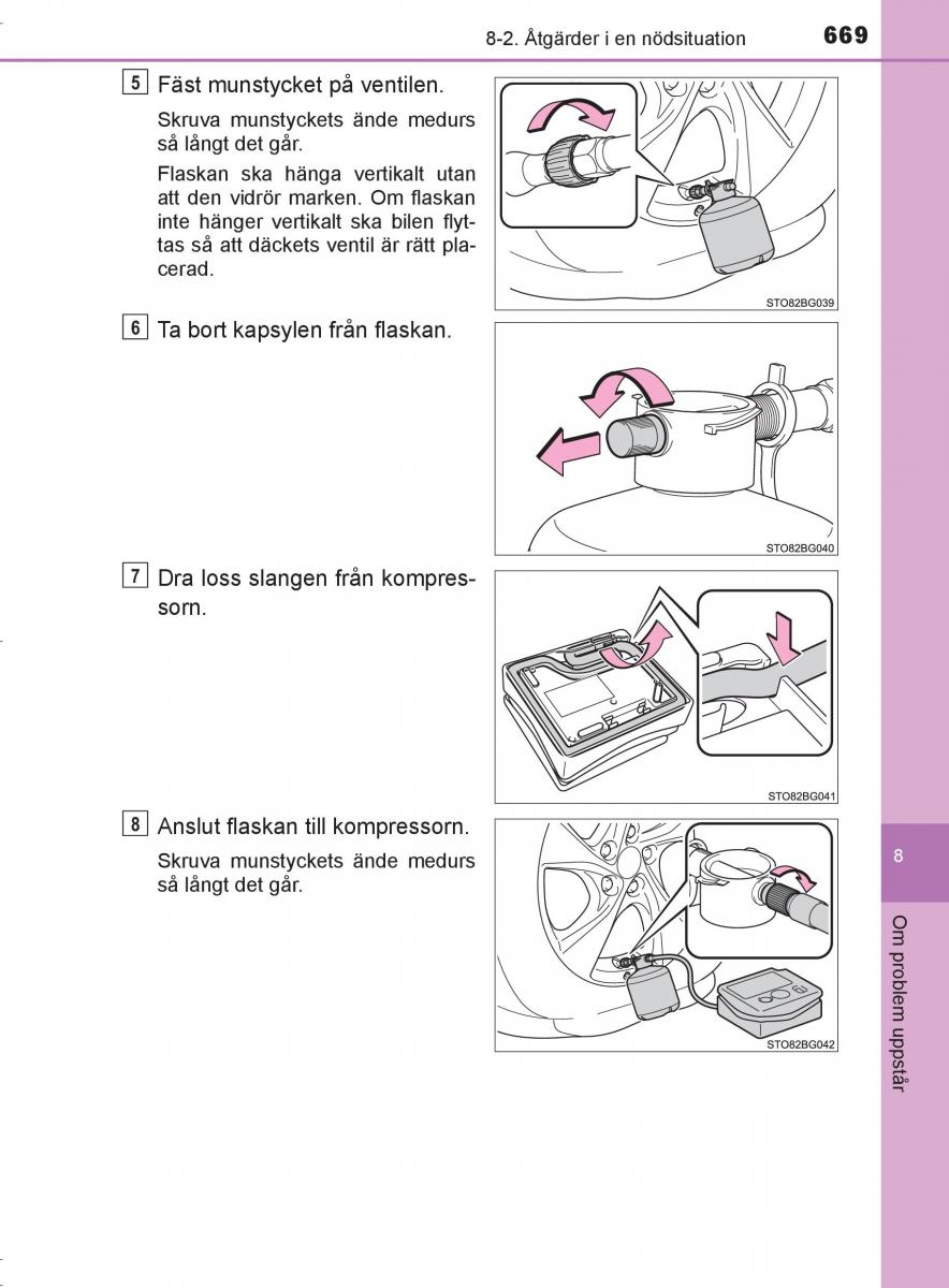 Toyota C HR instruktionsbok / page 669