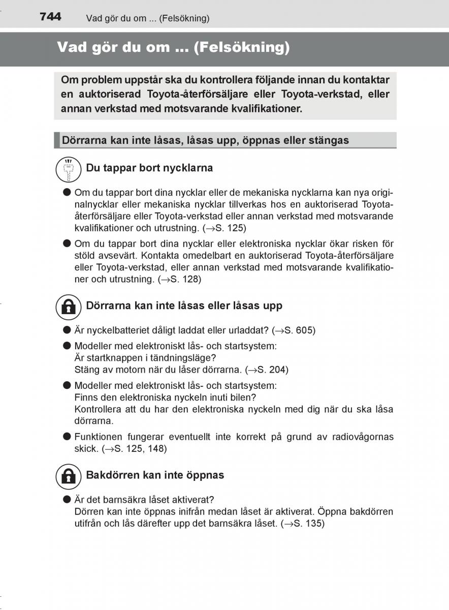 Toyota C HR instruktionsbok / page 744