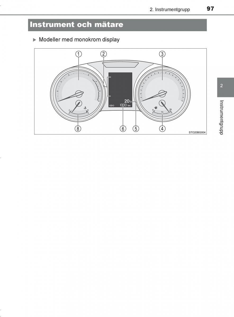 Toyota C HR instruktionsbok / page 97