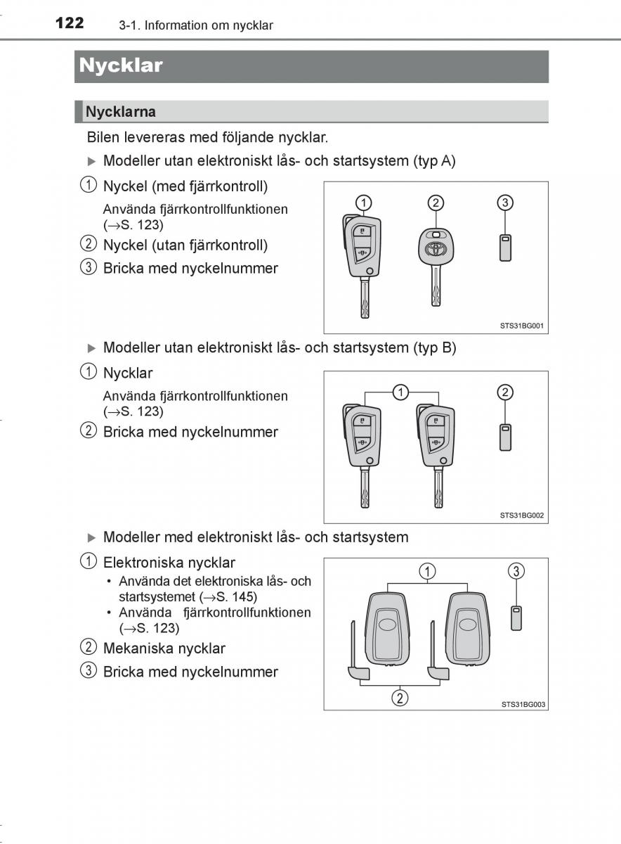 Toyota C HR instruktionsbok / page 122