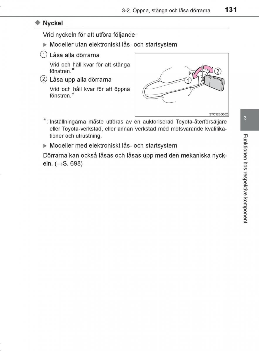 Toyota C HR instruktionsbok / page 131