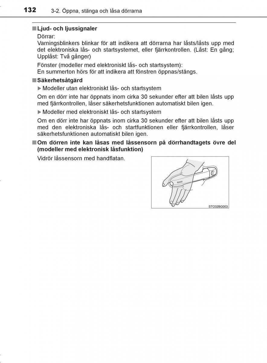 Toyota C HR instruktionsbok / page 132