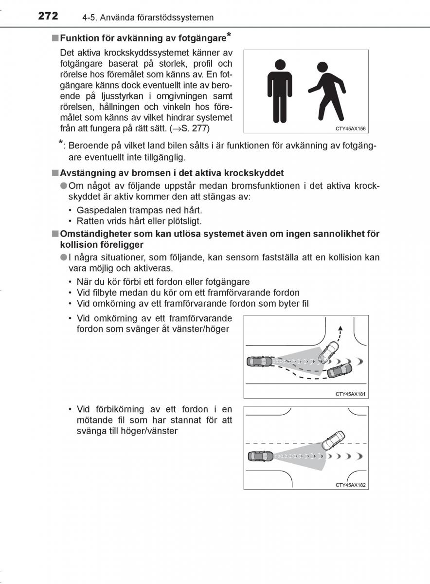 Toyota C HR instruktionsbok / page 272