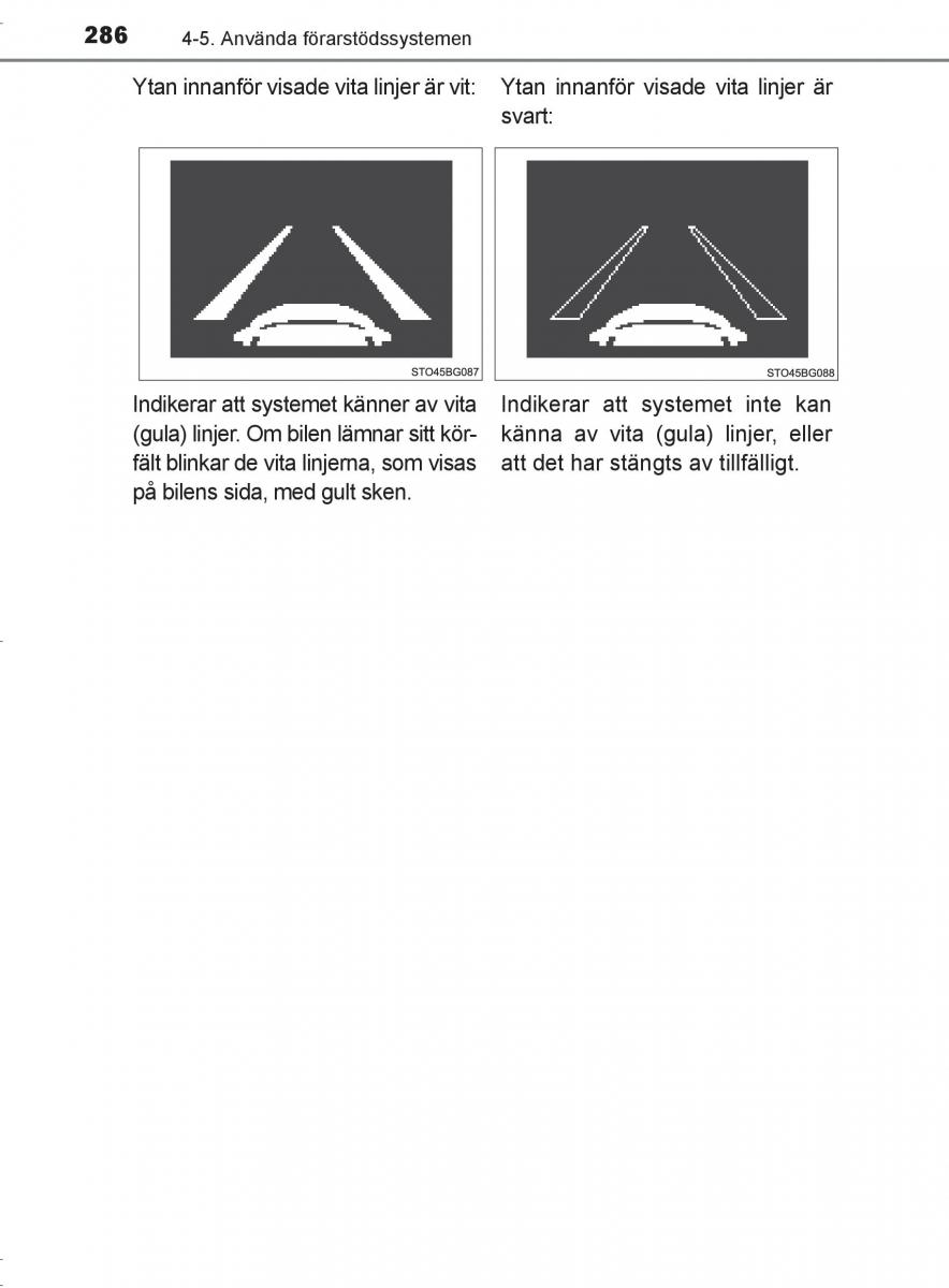 Toyota C HR instruktionsbok / page 286