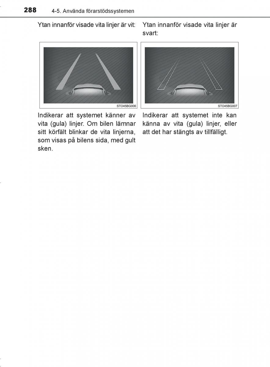 Toyota C HR instruktionsbok / page 288