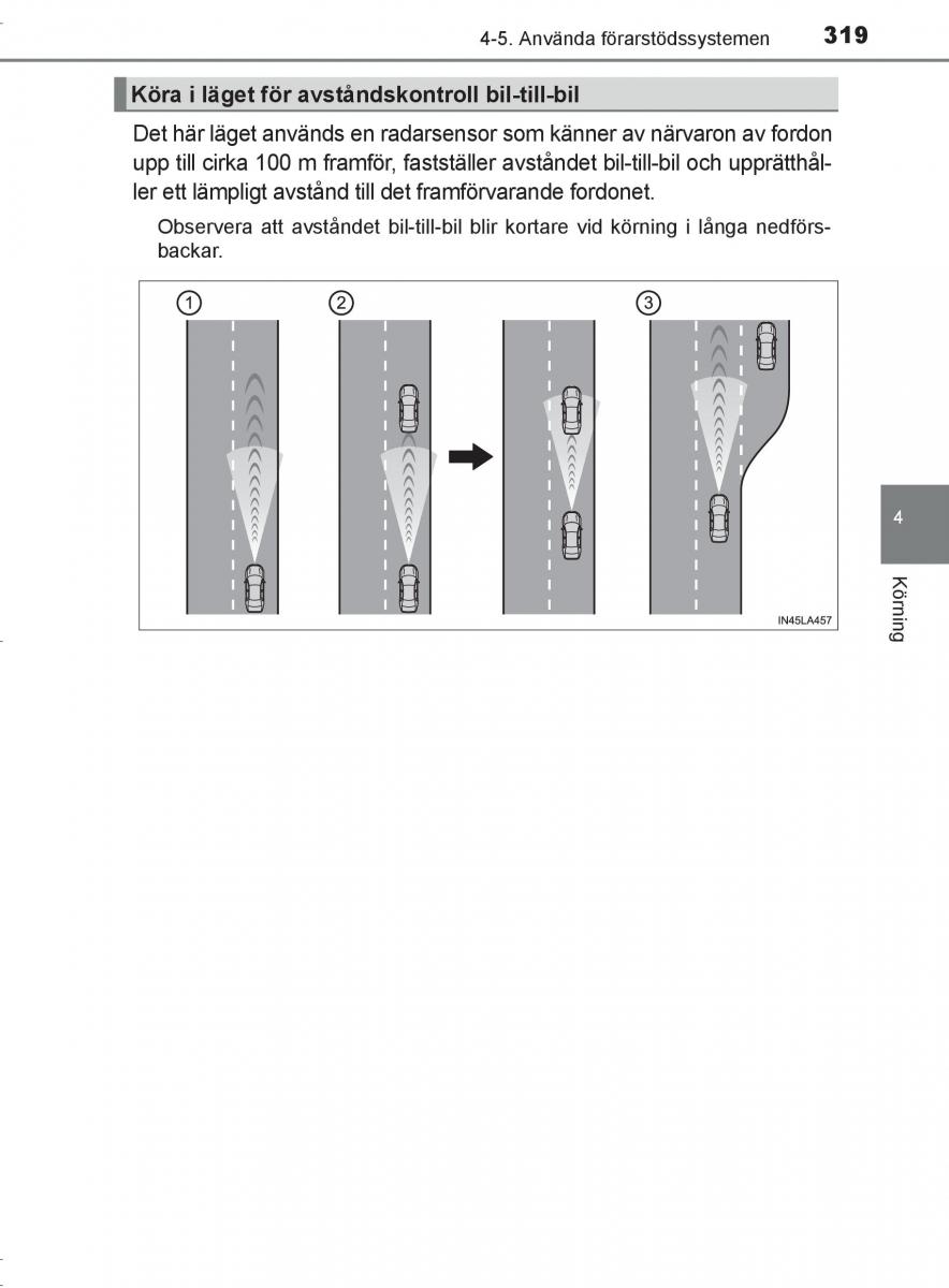 Toyota C HR instruktionsbok / page 319