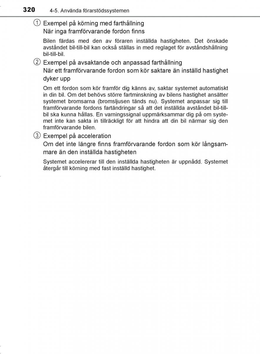 Toyota C HR instruktionsbok / page 320