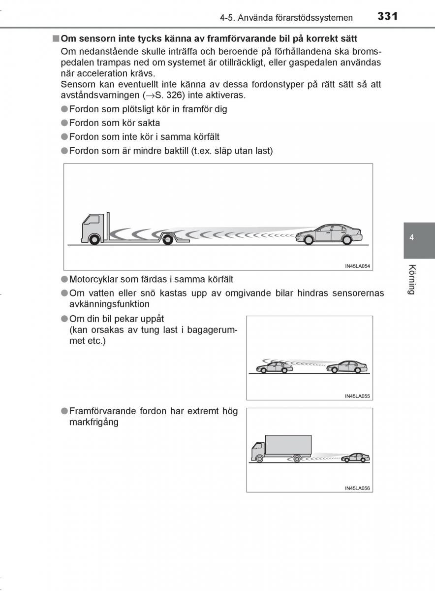 Toyota C HR instruktionsbok / page 331