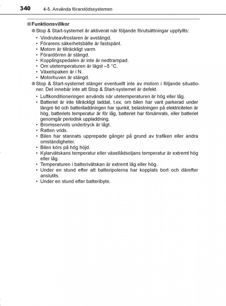 Toyota C HR instruktionsbok / page 340