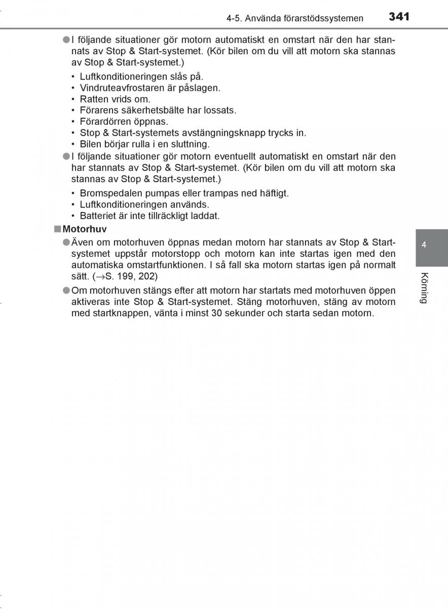 Toyota C HR instruktionsbok / page 341