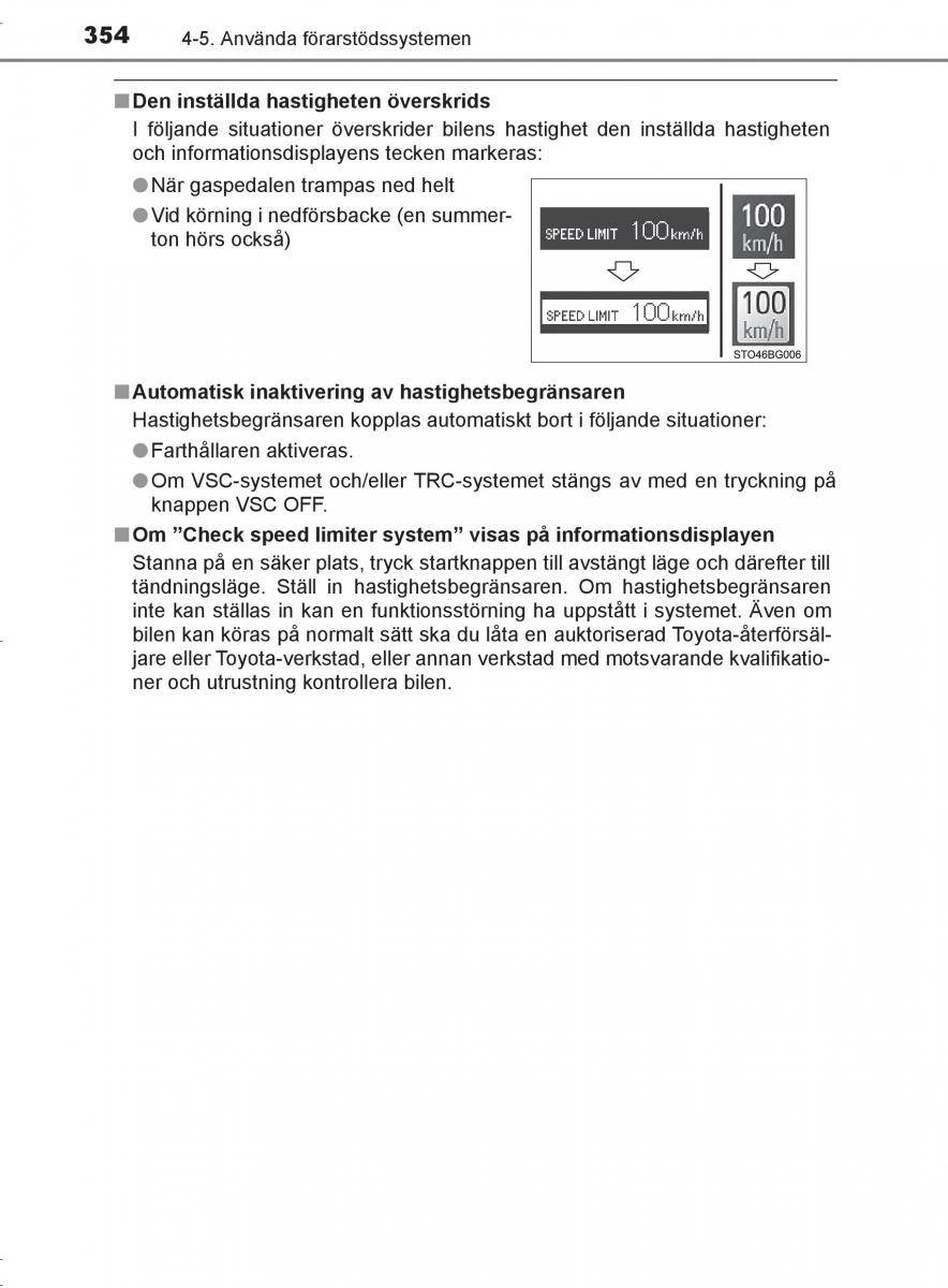 Toyota C HR instruktionsbok / page 354