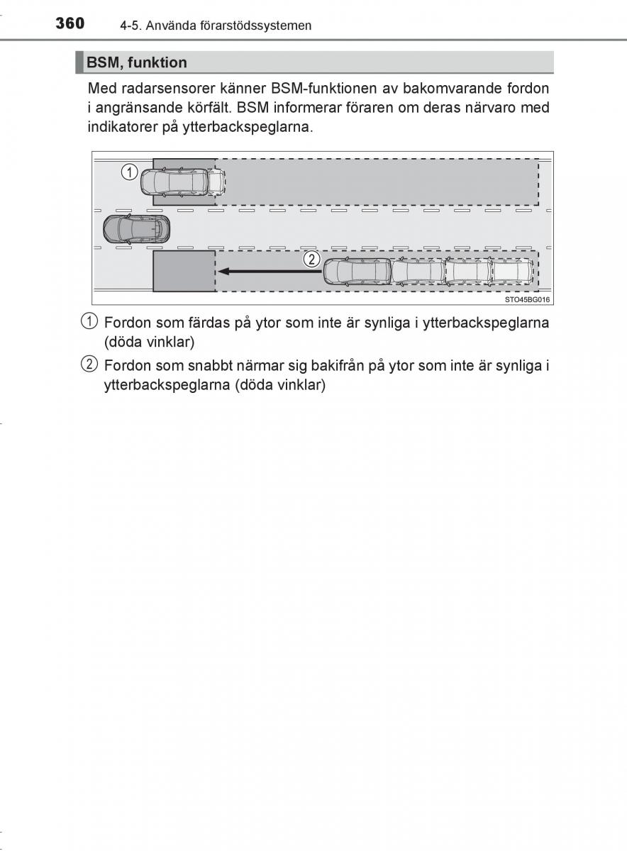 Toyota C HR instruktionsbok / page 360