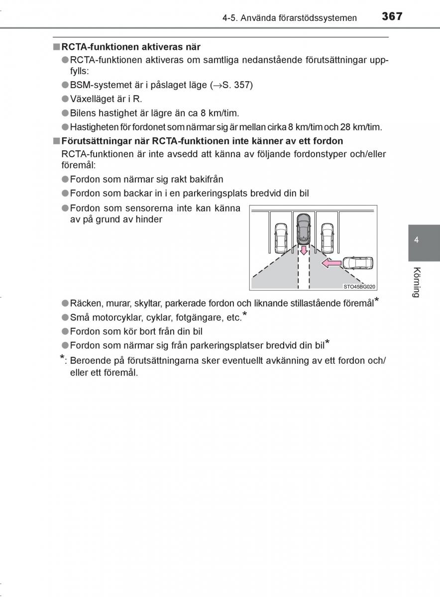 Toyota C HR instruktionsbok / page 367