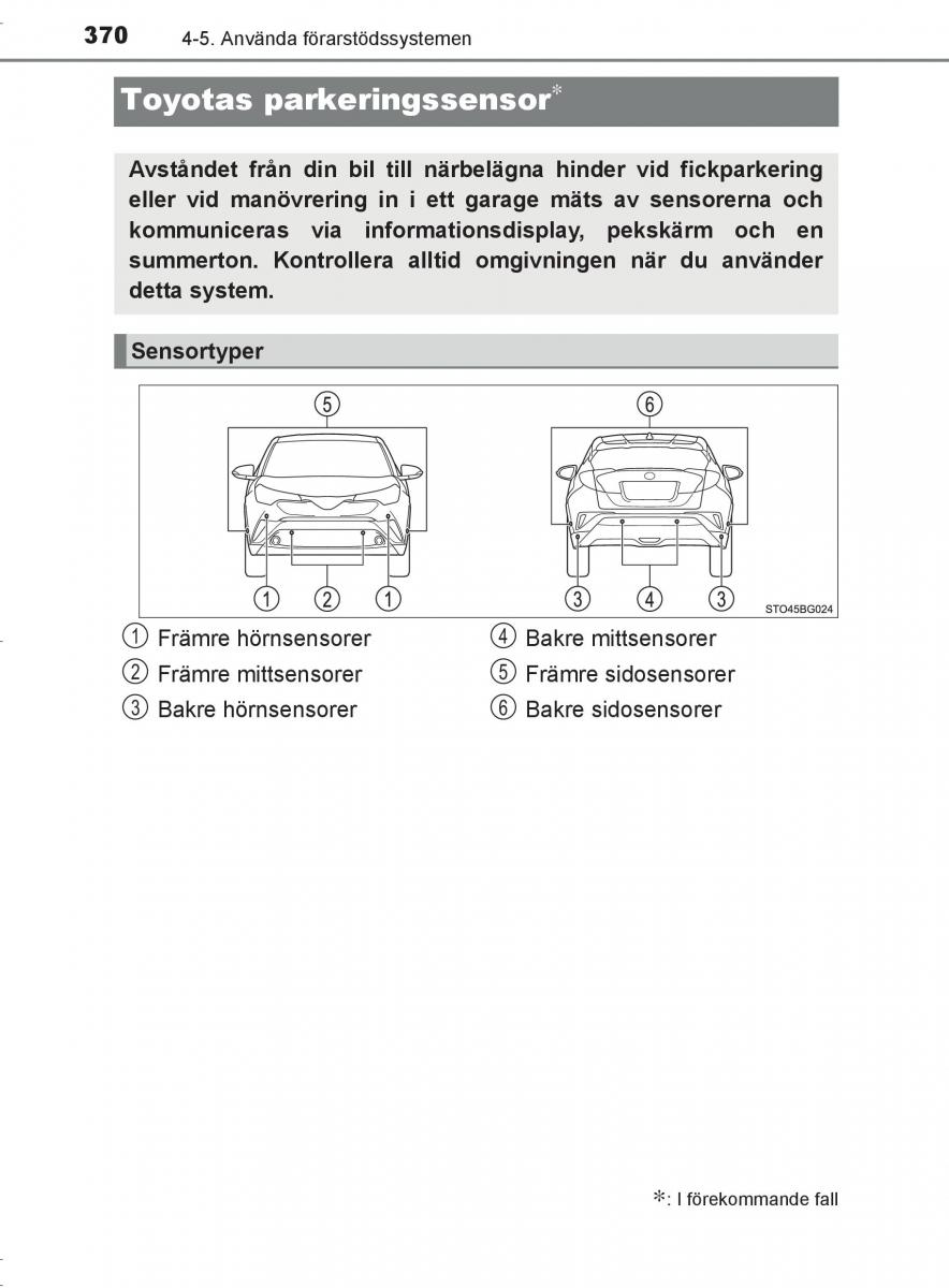 Toyota C HR instruktionsbok / page 370