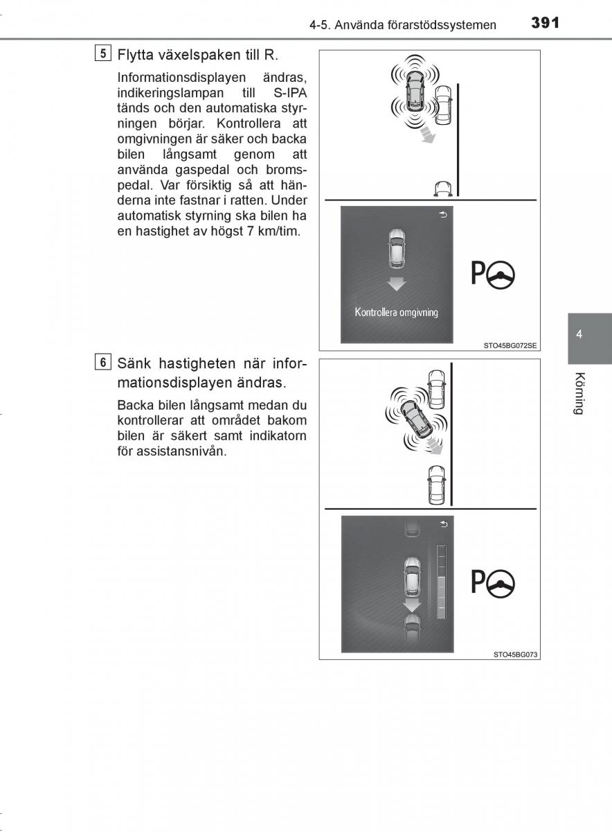 Toyota C HR instruktionsbok / page 391