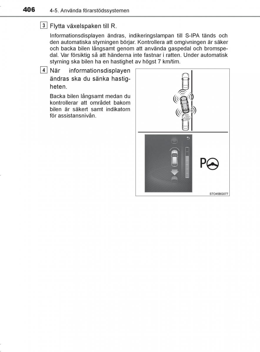 Toyota C HR instruktionsbok / page 406