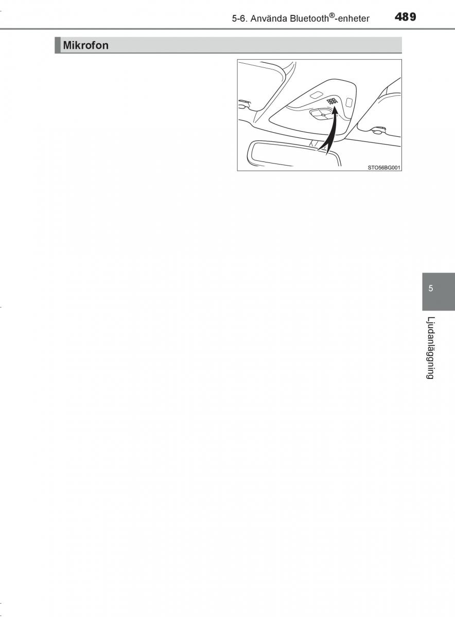 Toyota C HR instruktionsbok / page 489