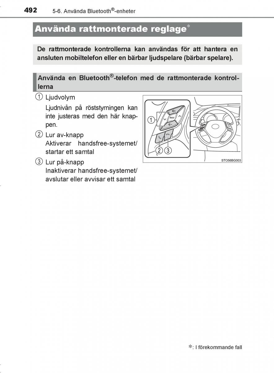 Toyota C HR instruktionsbok / page 492