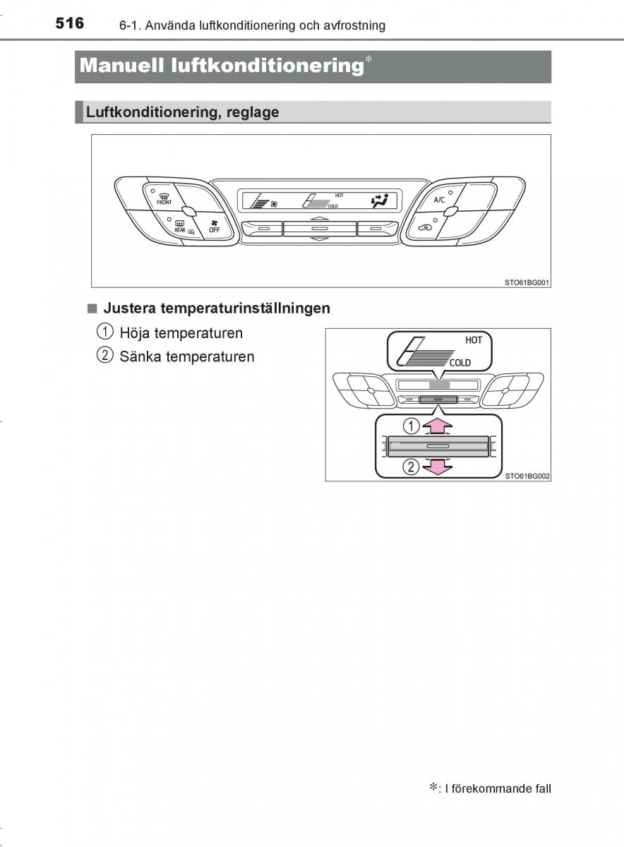 Toyota C HR instruktionsbok / page 516