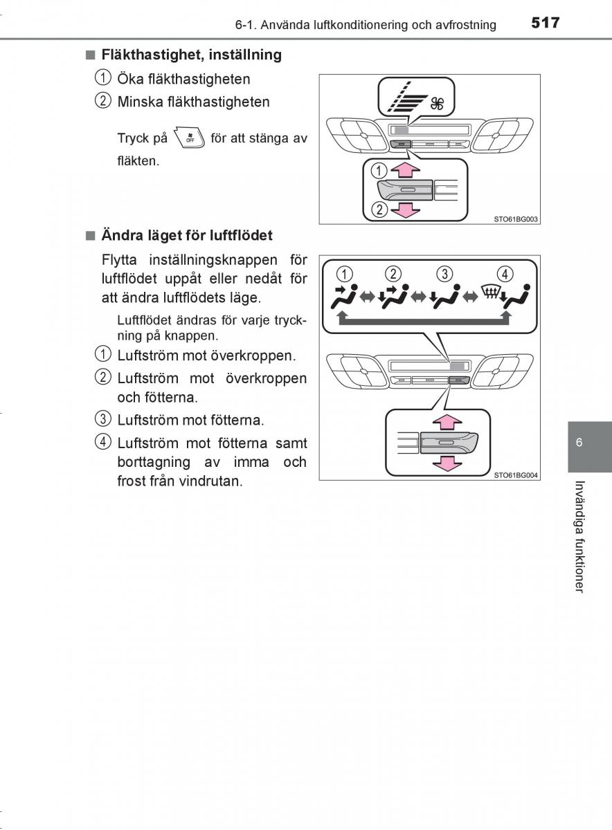 Toyota C HR instruktionsbok / page 517