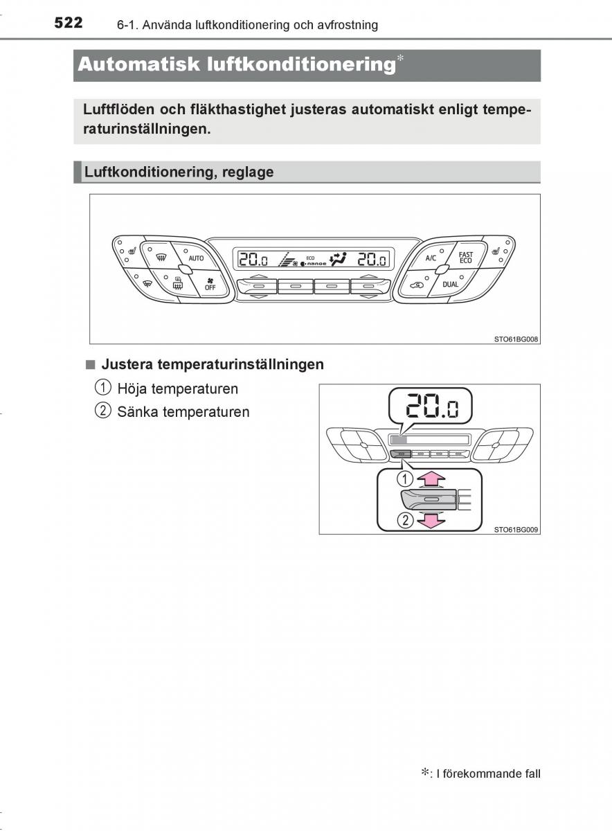 Toyota C HR instruktionsbok / page 522