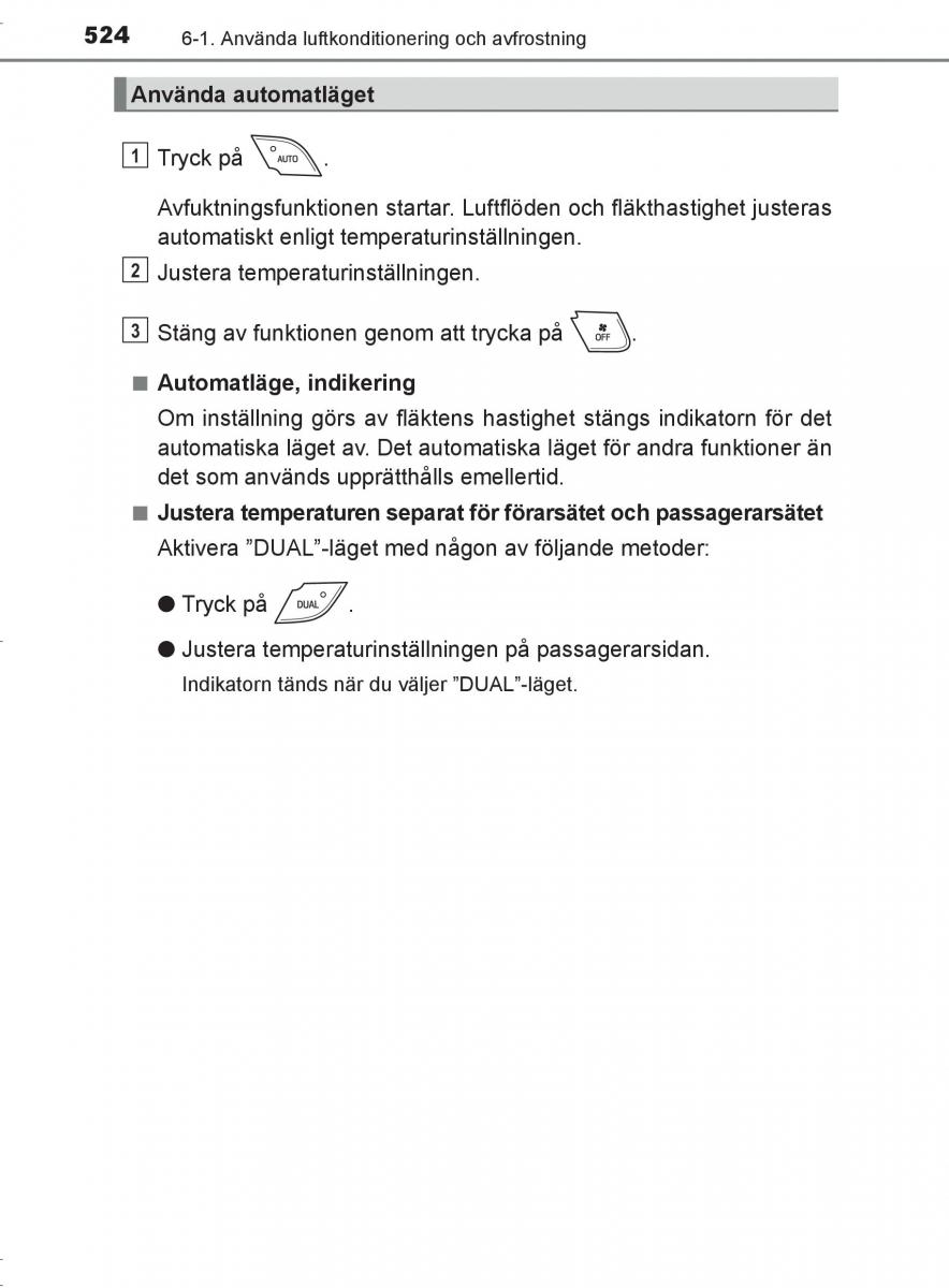 Toyota C HR instruktionsbok / page 524