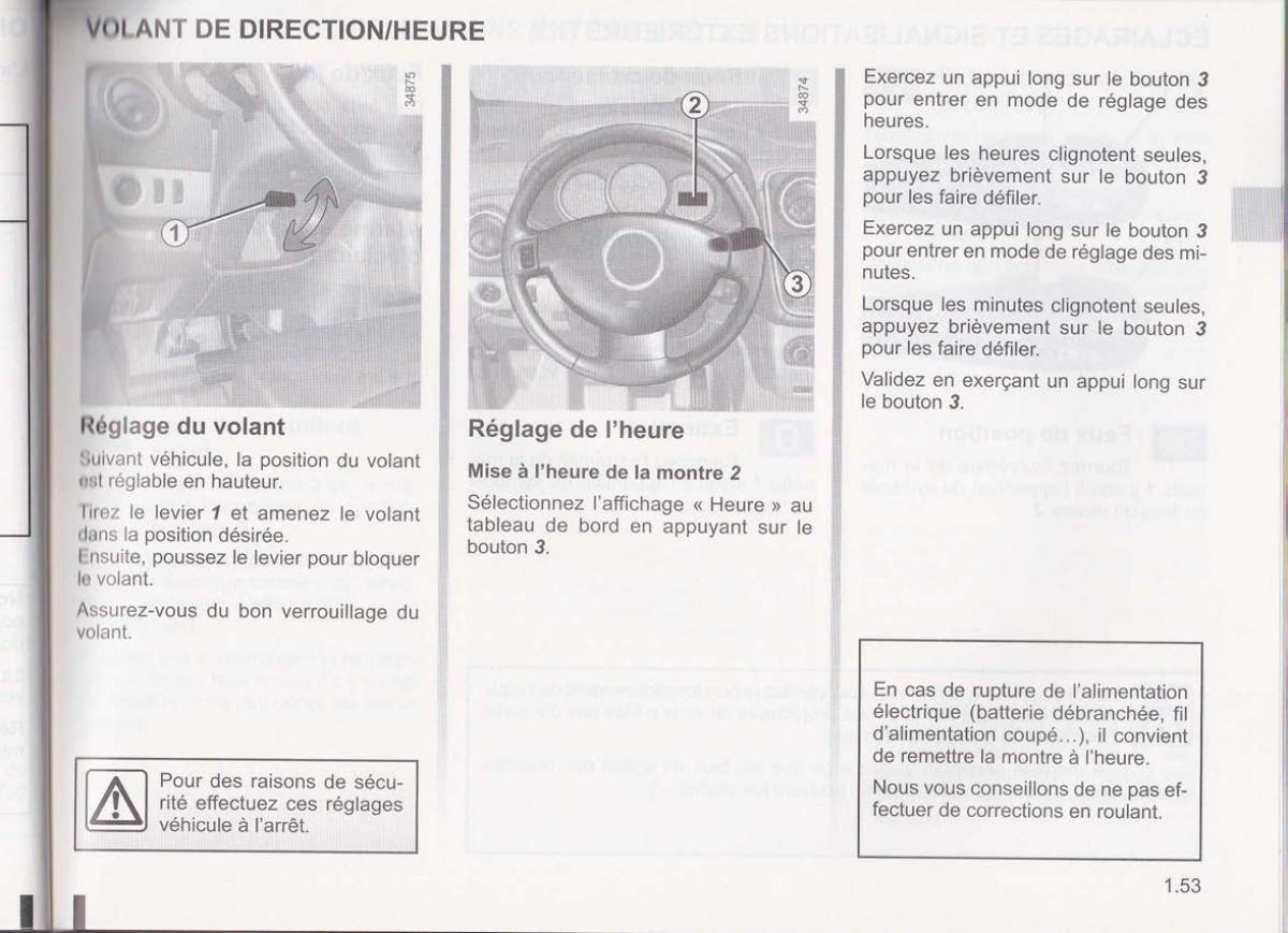 Dacia Lodgy manuel du proprietaire / page 55