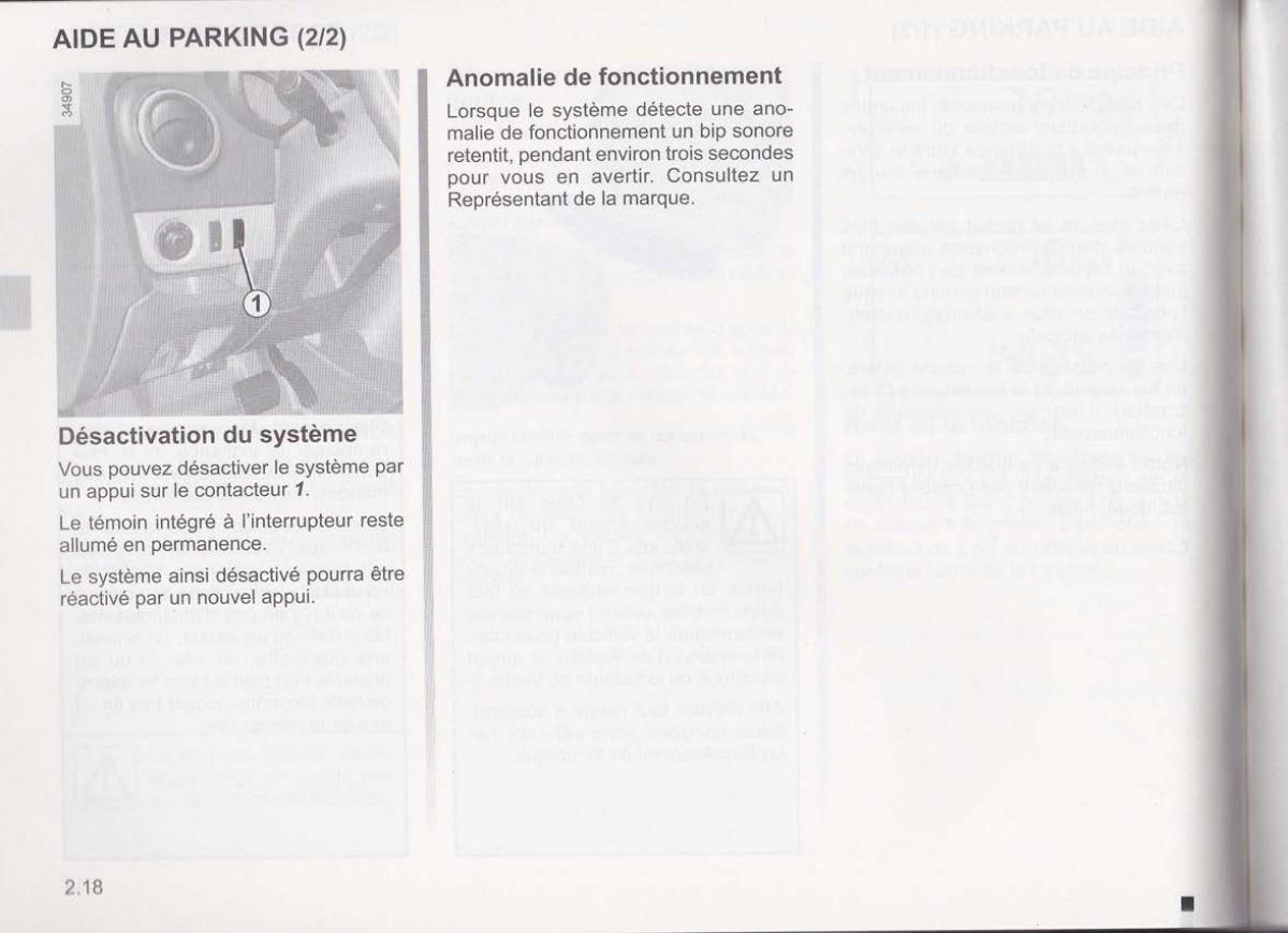 Dacia Lodgy manuel du proprietaire / page 81