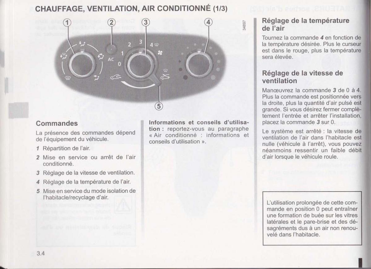 Dacia Lodgy manuel du proprietaire / page 85