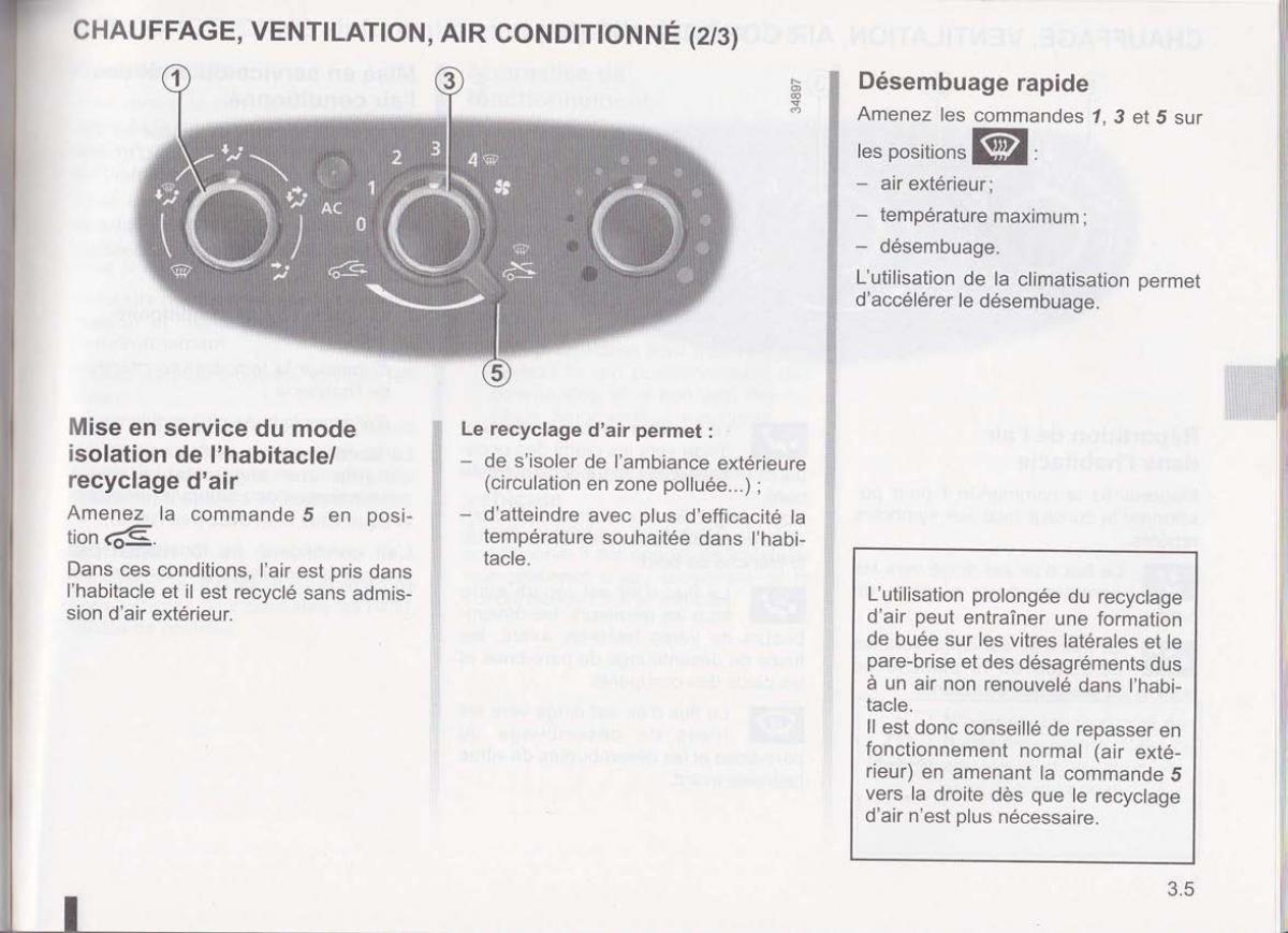 Dacia Lodgy manuel du proprietaire / page 86