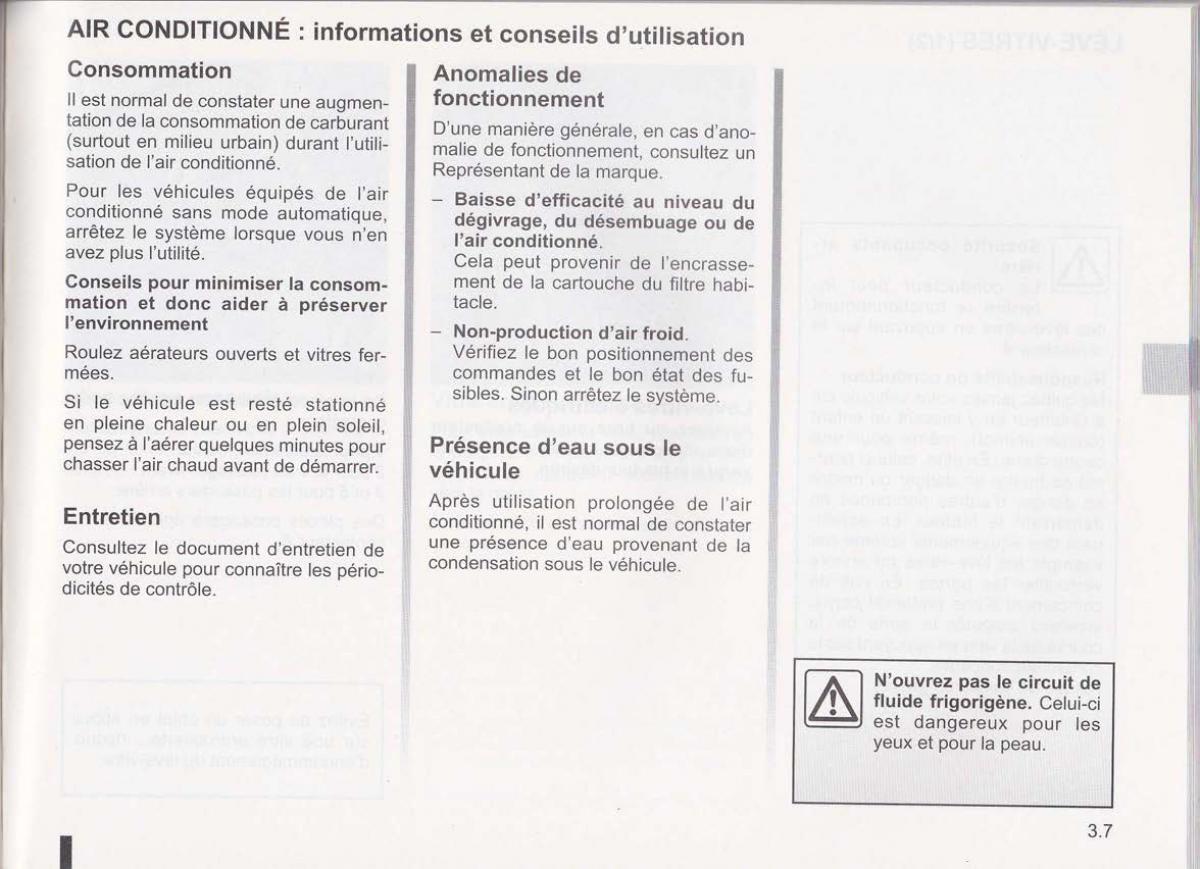 Dacia Lodgy manuel du proprietaire / page 88