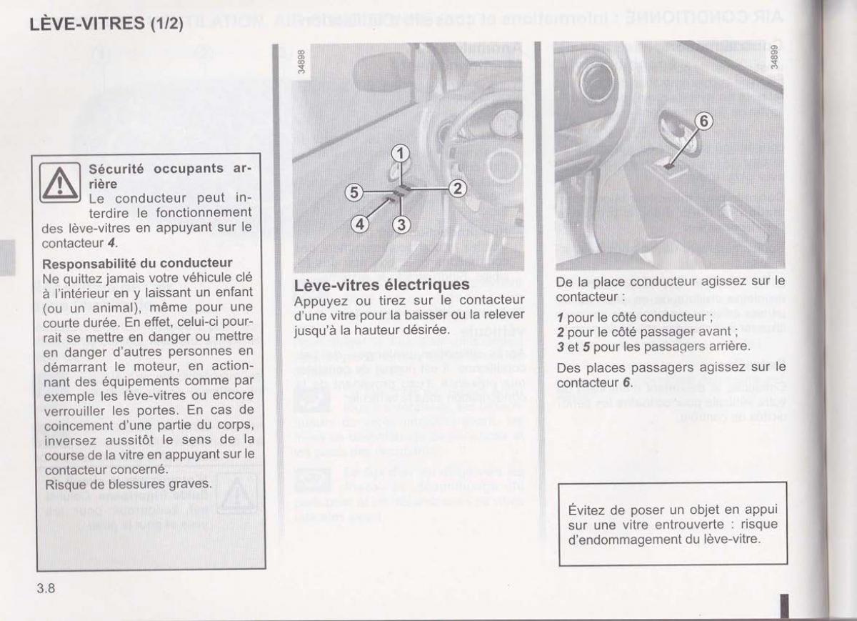 Dacia Lodgy manuel du proprietaire / page 89