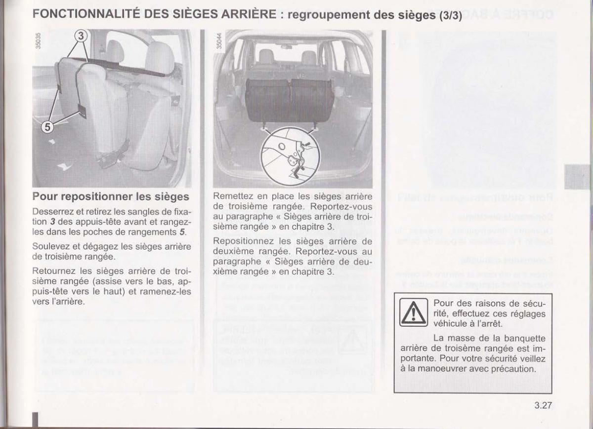 Dacia Lodgy manuel du proprietaire / page 108