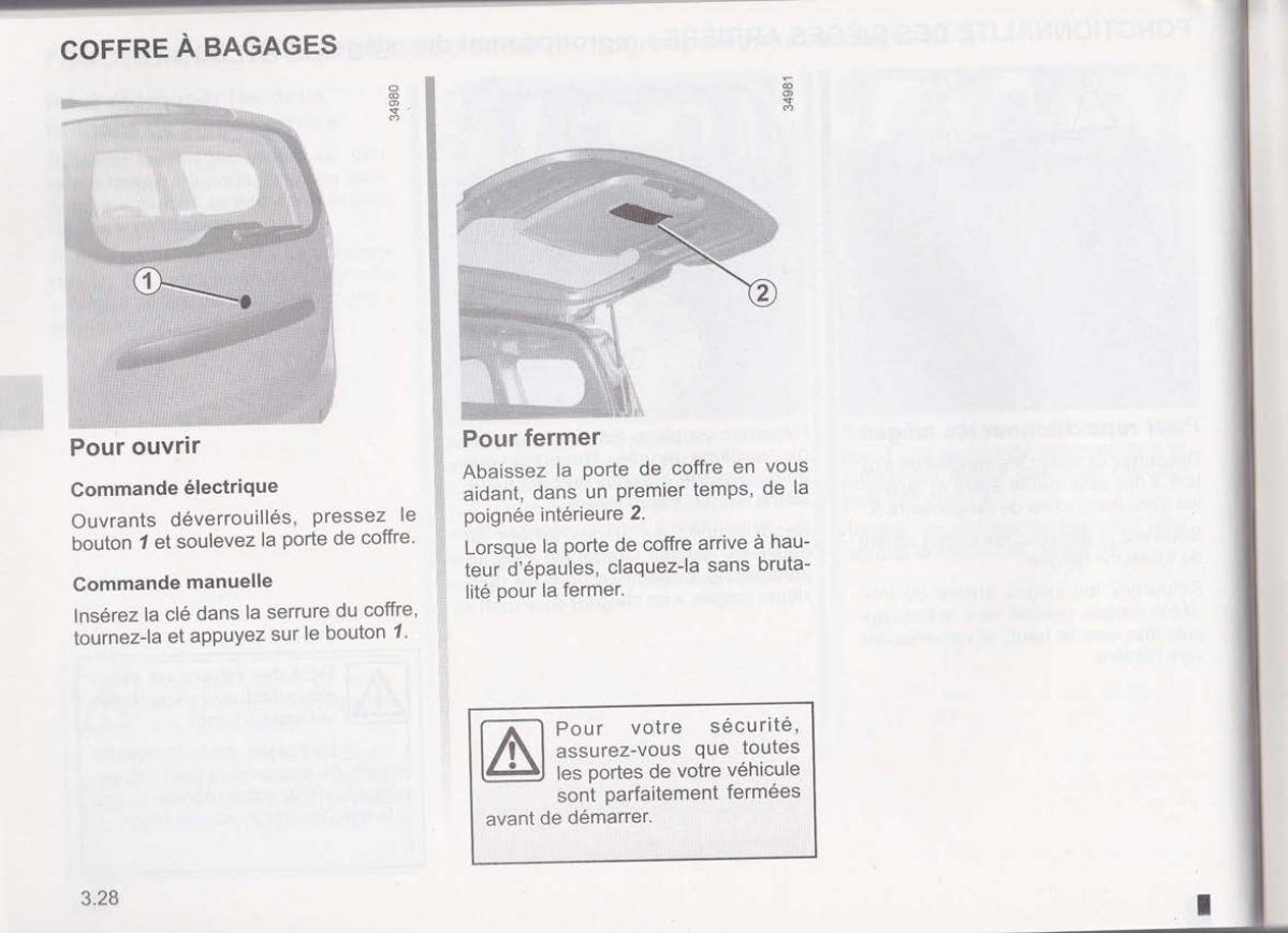 Dacia Lodgy manuel du proprietaire / page 109