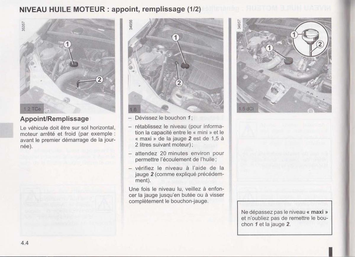 Dacia Lodgy manuel du proprietaire / page 119