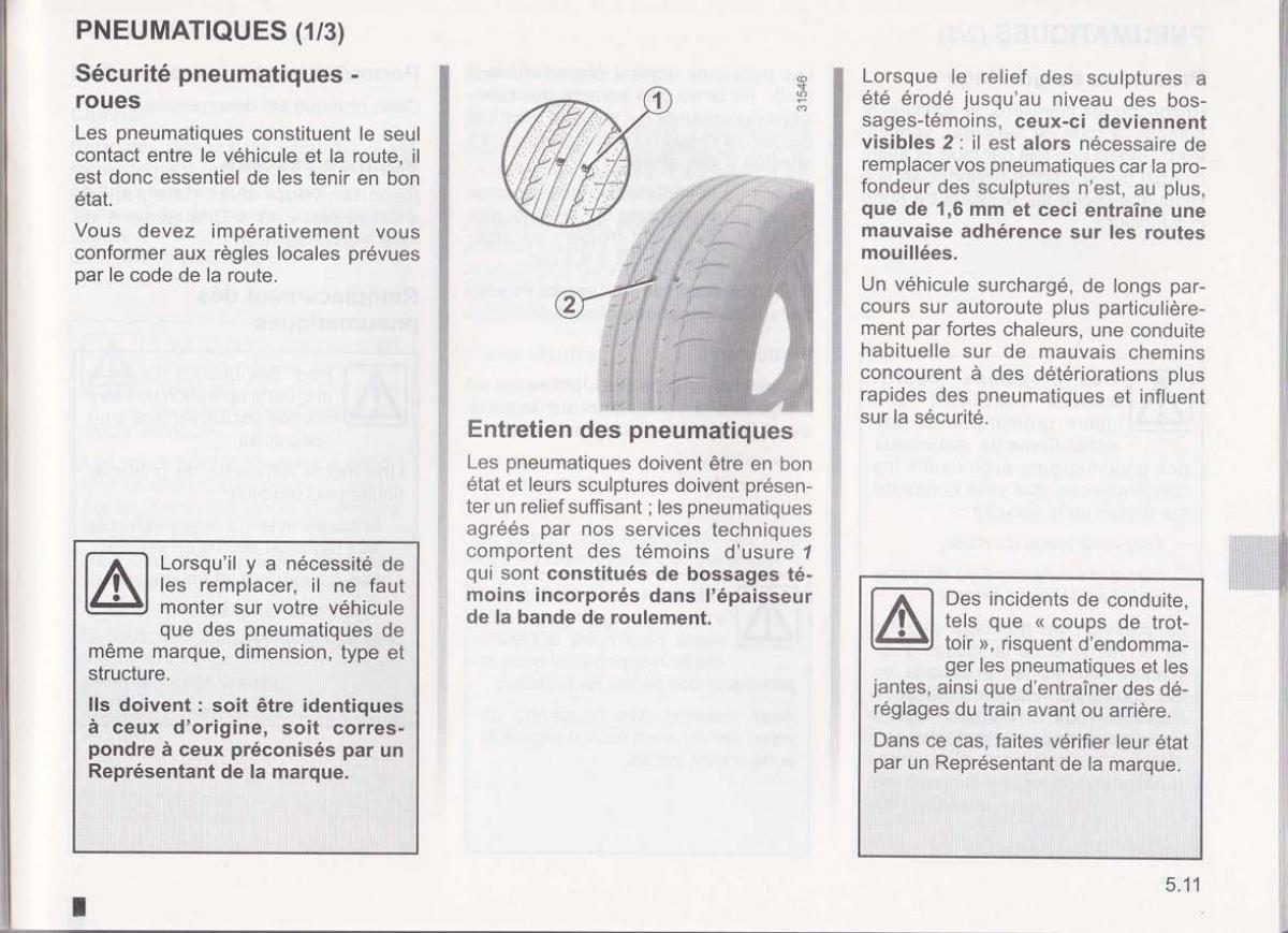 Dacia Lodgy manuel du proprietaire / page 141