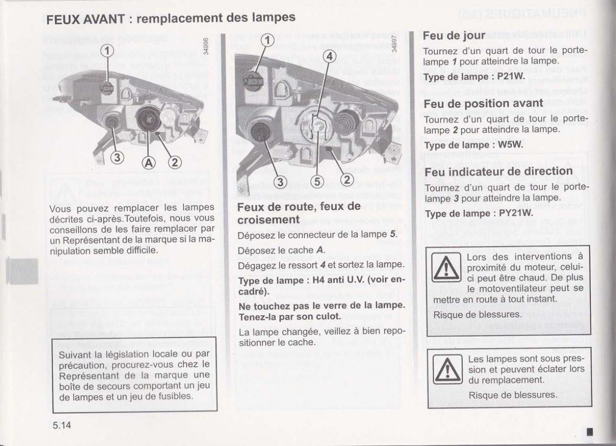 Dacia Lodgy manuel du proprietaire / page 144