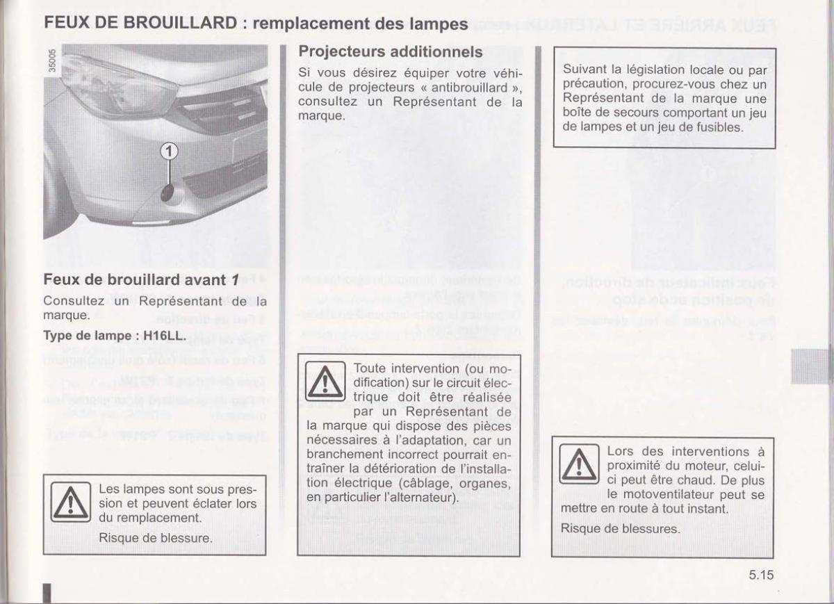 Dacia Lodgy manuel du proprietaire / page 145