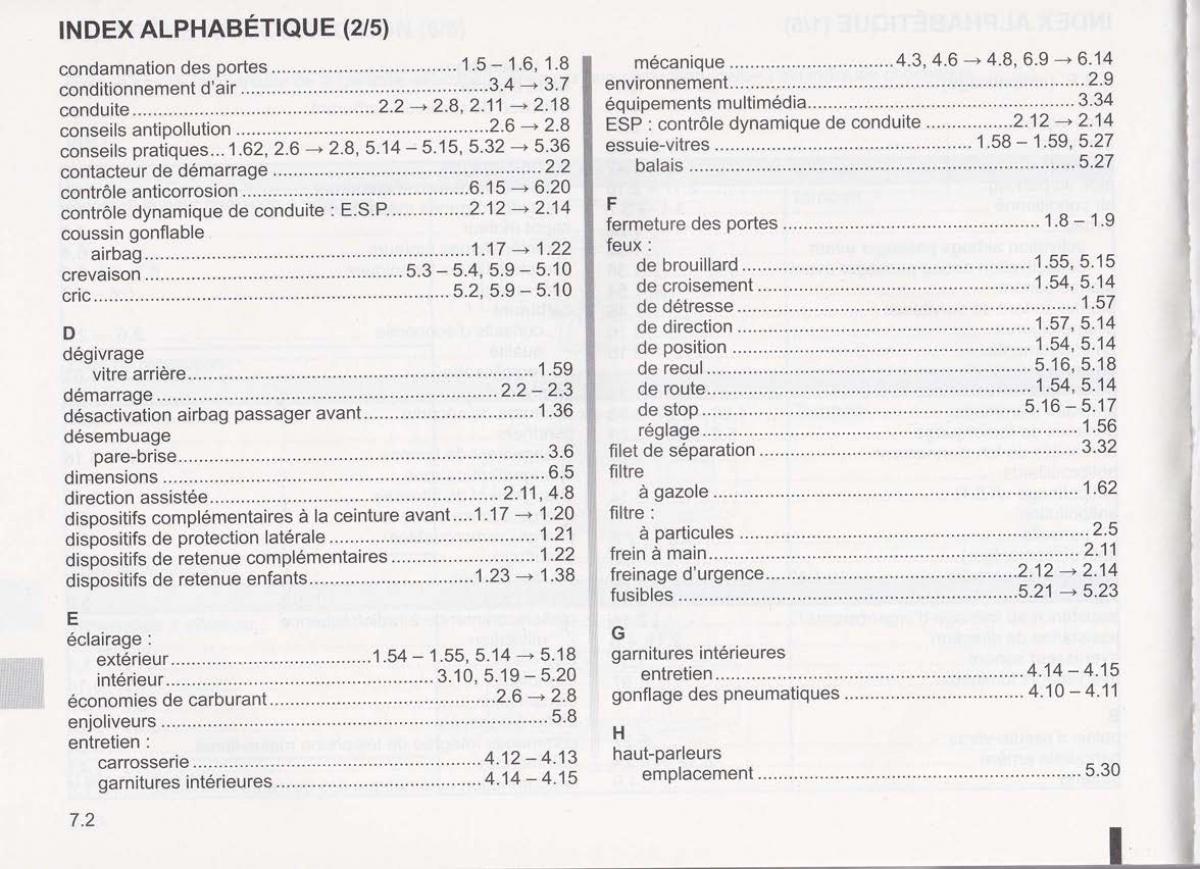 manual  Dacia Lodgy manuel du proprietaire / page 188