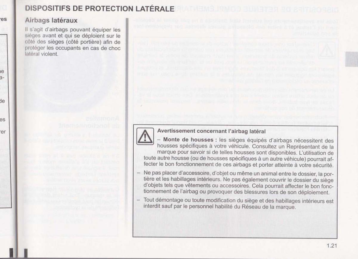 Dacia Lodgy manuel du proprietaire / page 25