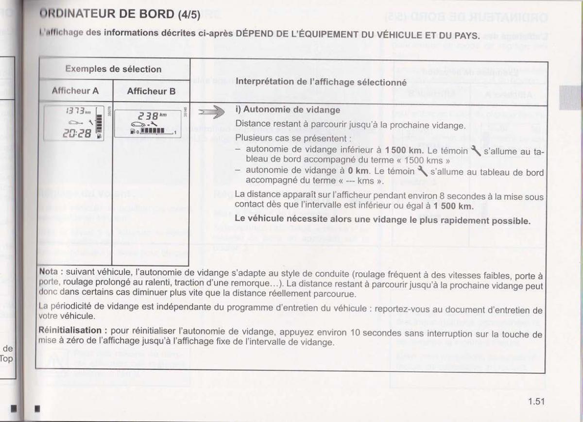 Dacia Lodgy manuel du proprietaire / page 53