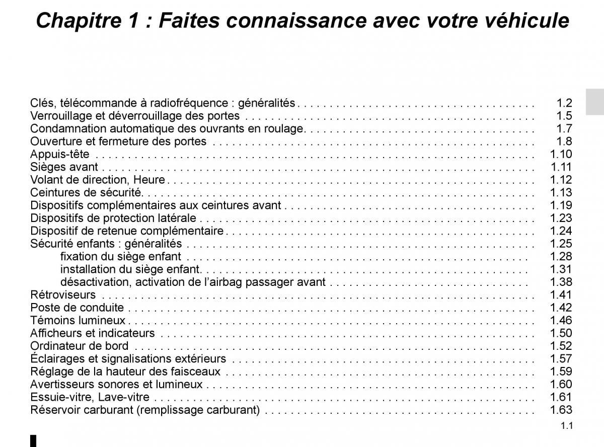 Dacia Logan II 2 manuel du proprietaire / page 6