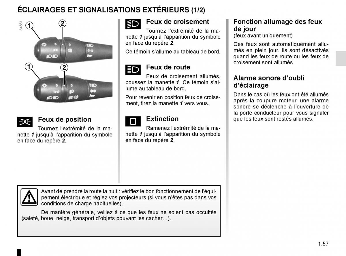 Dacia Logan II 2 manuel du proprietaire / page 62